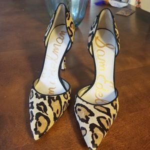 Sam Edelman cheetah Print Pumps
